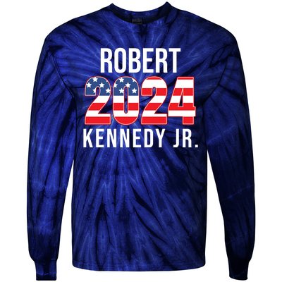 Robert Kennedy Jr For President USA 2024 Tie-Dye Long Sleeve Shirt