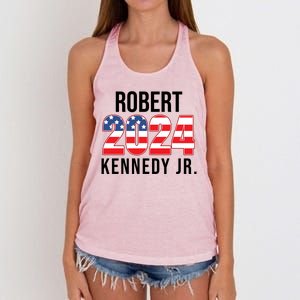 Robert Kennedy Jr For President USA 2024 Women's Knotted Racerback Tank