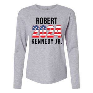 Robert Kennedy Jr For President USA 2024 Womens Cotton Relaxed Long Sleeve T-Shirt