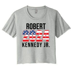 Robert Kennedy Jr For President USA 2024 Women's Crop Top Tee