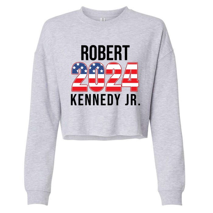 Robert Kennedy Jr For President USA 2024 Cropped Pullover Crew