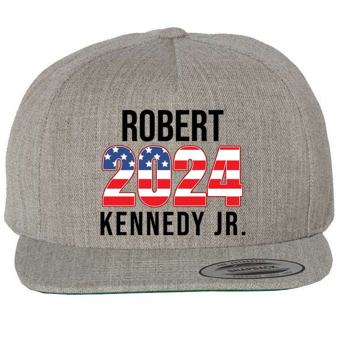 Robert Kennedy Jr For President USA 2024 Wool Snapback Cap