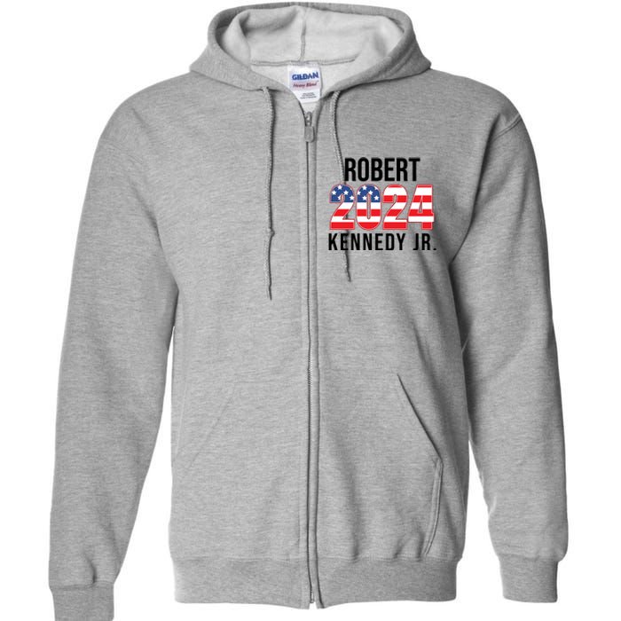 Robert Kennedy Jr For President USA 2024 Full Zip Hoodie