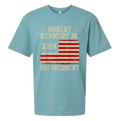 Robert Kennedy Jr. For President RFK JR 2024 Election Sueded Cloud Jersey T-Shirt