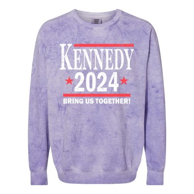 Robert Kennedy Jr. 2024 Presidential Colorblast Crewneck Sweatshirt