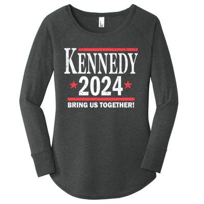 Robert Kennedy Jr. 2024 Presidential Women's Perfect Tri Tunic Long Sleeve Shirt