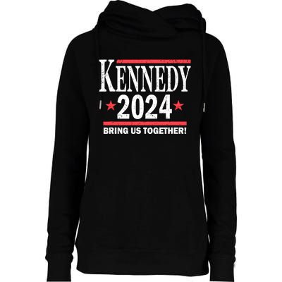 Robert Kennedy Jr. 2024 Presidential Womens Funnel Neck Pullover Hood