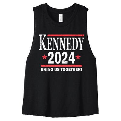 Robert Kennedy Jr. 2024 Presidential Women's Racerback Cropped Tank