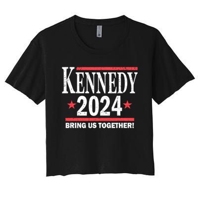 Robert Kennedy Jr. 2024 Presidential Women's Crop Top Tee