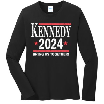 Robert Kennedy Jr. 2024 Presidential Ladies Long Sleeve Shirt