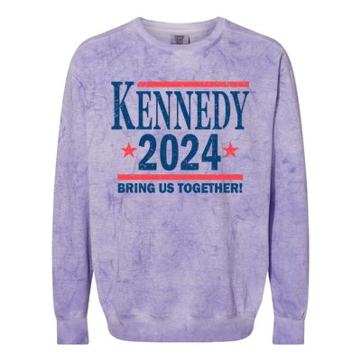 Robert Kennedy Jr. 2024 Presidential Colorblast Crewneck Sweatshirt