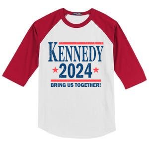 Robert Kennedy Jr. 2024 Presidential Kids Colorblock Raglan Jersey