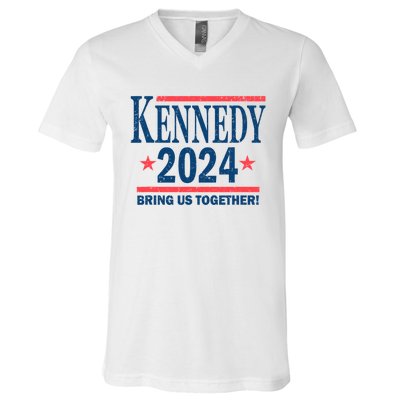 Robert Kennedy Jr. 2024 Presidential V-Neck T-Shirt