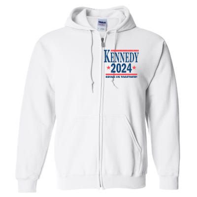 Robert Kennedy Jr. 2024 Presidential Full Zip Hoodie