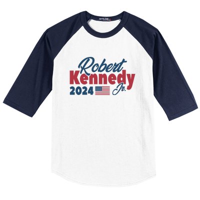 Robert Kennedy Jr. 2024 Election Kennedy For President Baseball Sleeve Shirt