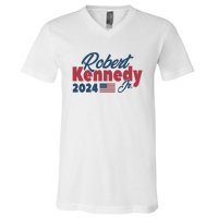 Robert Kennedy Jr. 2024 Election Kennedy For President V-Neck T-Shirt