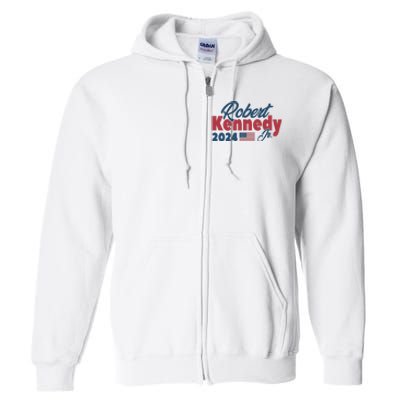 Robert Kennedy Jr. 2024 Election Kennedy For President Full Zip Hoodie