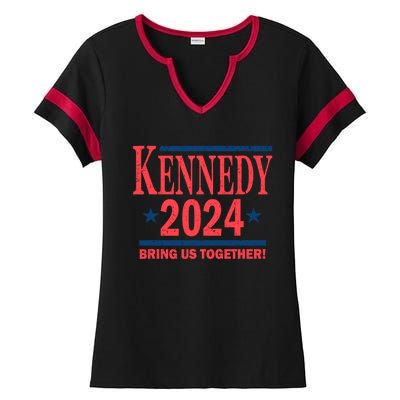 Robert Kennedy Jr. 2024 Presidential Ladies Halftime Notch Neck Tee