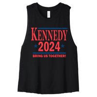 Robert Kennedy Jr. 2024 Presidential Women's Racerback Cropped Tank