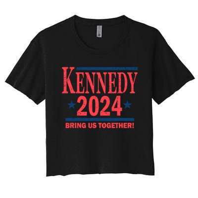 Robert Kennedy Jr. 2024 Presidential Women's Crop Top Tee