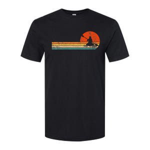 Retro Kayak Kayaking Paddling Softstyle CVC T-Shirt