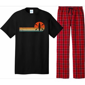 Retro Kayak Kayaking Paddling Pajama Set