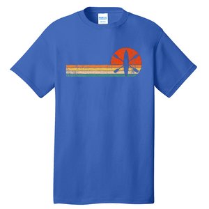 Retro Kayak Kayaking Paddling Tall T-Shirt