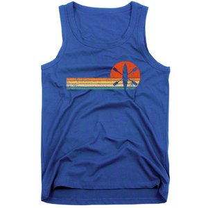 Retro Kayak Kayaking Paddling Tank Top