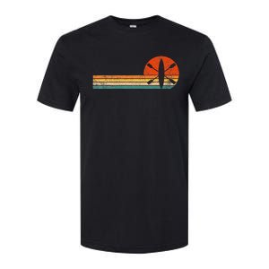 Retro Kayak Kayaking Paddling Softstyle CVC T-Shirt