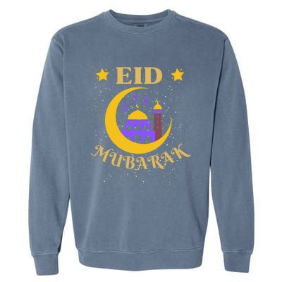 Ramadan Kareen Lantern Cool Islamic Fasting Eid Mubarak Gift Garment-Dyed Sweatshirt