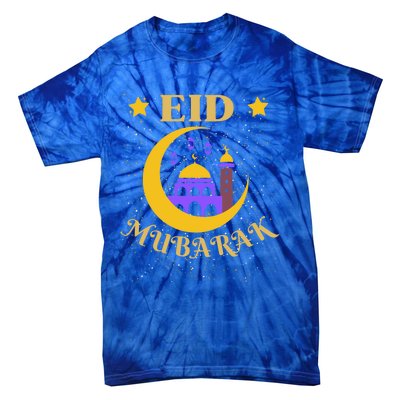 Ramadan Kareen Lantern Cool Islamic Fasting Eid Mubarak Gift Tie-Dye T-Shirt