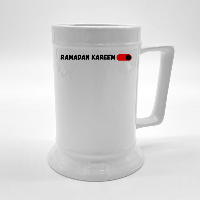 Ramadan Kareem Mubarak Fasting Gift Fasting Mode On Beer Stein