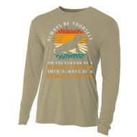 Retro Komodo Monitor Always Be Yourself Komodo Dragon Cooling Performance Long Sleeve Crew