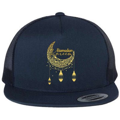 Ramadan Kareem Muslim Islamic Holiday Ramadan Gift Flat Bill Trucker Hat