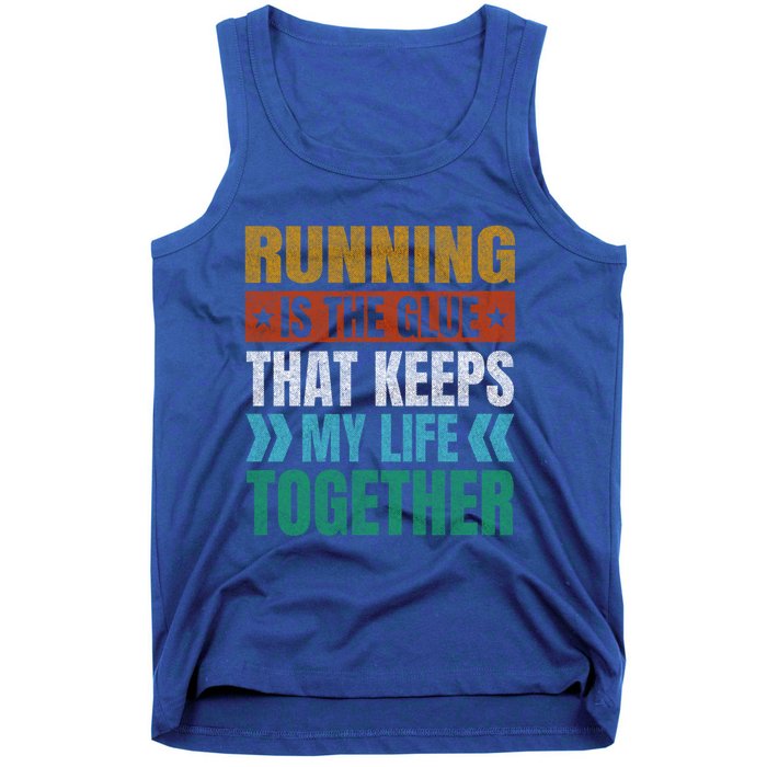 Running Keeps My Life Together Runner Funny Marathon Humor Gift Tank Top