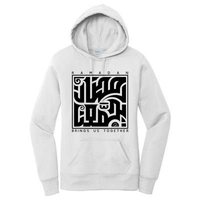 Ramadan Kareem Muslim Fasting Arabic Wording Women's Pullover Hoodie