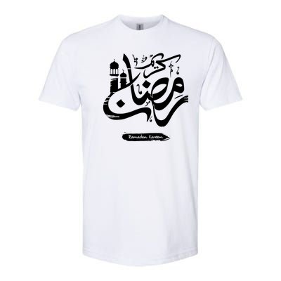 Ramadan Kareem Muslim Fasting Arabic Wording Softstyle® CVC T-Shirt