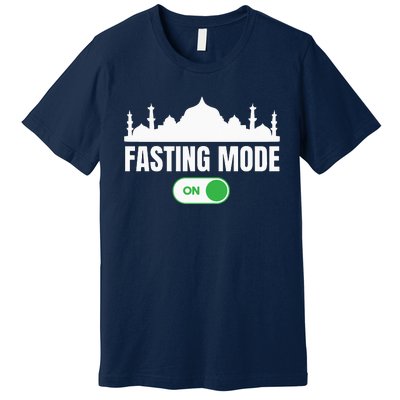 Ramadan Kareem Fasting Mode On Happy Ramadan Mubarak Premium T-Shirt