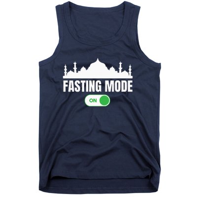 Ramadan Kareem Fasting Mode On Happy Ramadan Mubarak Tank Top