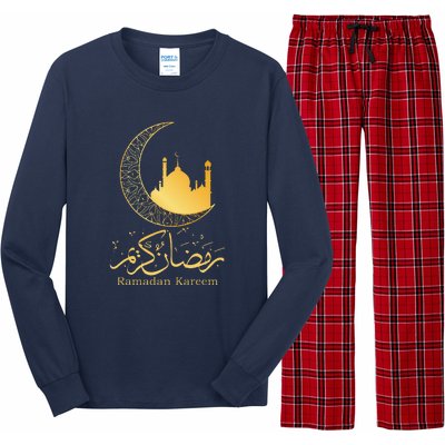 Ramadan Kareem Mubarak Islamic Long Sleeve Pajama Set