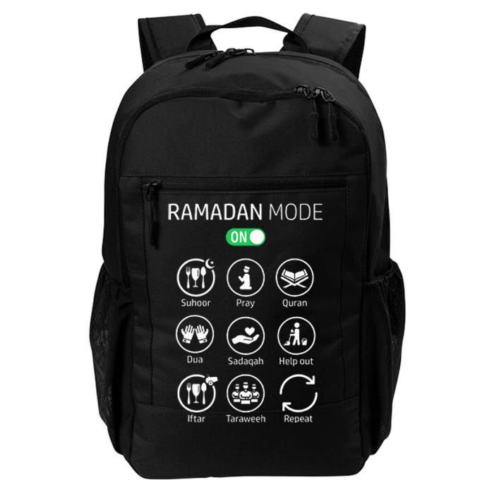 Ramadan Kareem Mubarak Islamic Ramadan Fasting Mode On Daily Commute Backpack