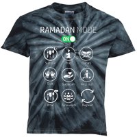 Ramadan Kareem Mubarak Islamic Ramadan Fasting Mode On Kids Tie-Dye T-Shirt