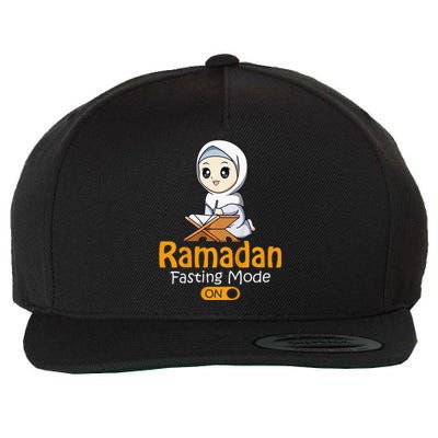 Ramadan Kareem Muslim Hijabi Ramadan Mubarak Wool Snapback Cap