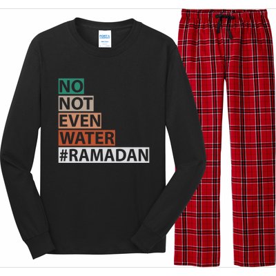 Ramadan Kareem Mubarak Islamic Fasting Muslim Gift Long Sleeve Pajama Set