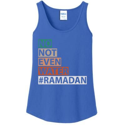 Ramadan Kareem Mubarak Islamic Fasting Muslim Gift Ladies Essential Tank