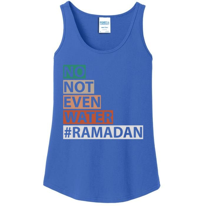 Ramadan Kareem Mubarak Islamic Fasting Muslim Gift Ladies Essential Tank