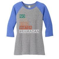 Ramadan Kareem Mubarak Islamic Fasting Muslim Gift Women's Tri-Blend 3/4-Sleeve Raglan Shirt