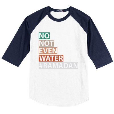 Ramadan Kareem Mubarak Islamic Fasting Muslim Gift Baseball Sleeve Shirt