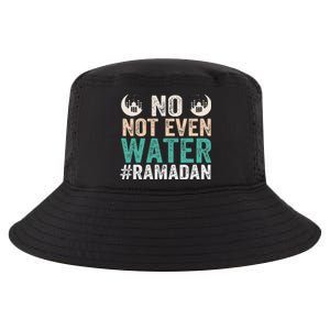 Ramadan Kareem, No Not Even Water Ramadan Fasting Muslim Cool Comfort Performance Bucket Hat