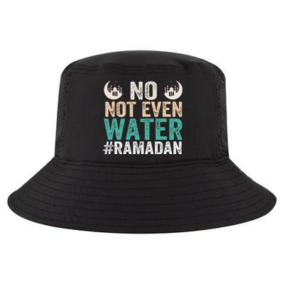 Ramadan Kareem, No Not Even Water Ramadan Fasting Muslim Cool Comfort Performance Bucket Hat